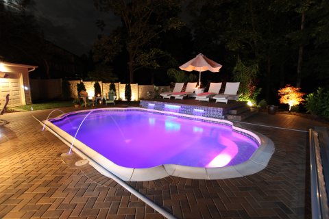 Vegas installed pool