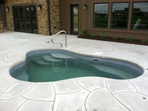 Montreal Spa installed pool