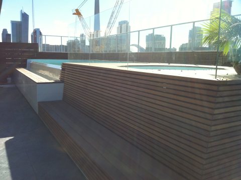 Empire installed pool