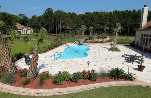 Taj Mahal Deep installed pool