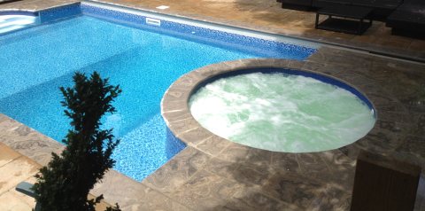 Sarasota Spa installed pool
