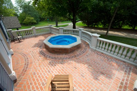 Grande Spa installed pool