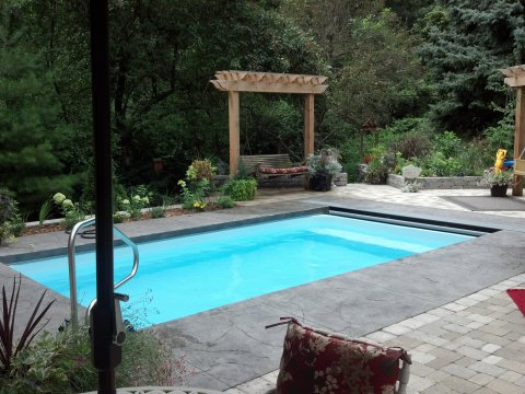 Gulf Breeze installed pool