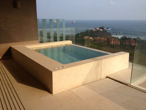 Margarita Spa installed pool