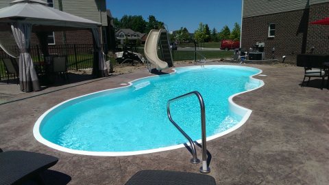 Mirage installed pool