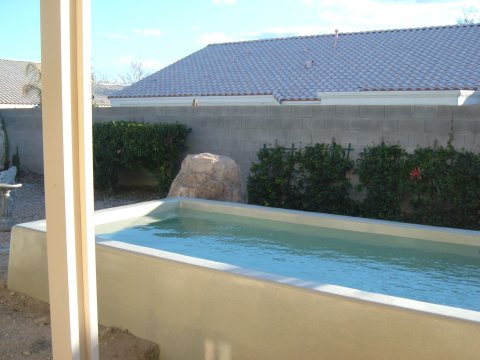 Sedona installed pool