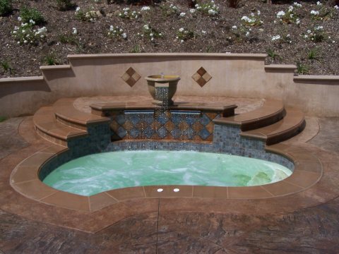 Royale Spa installed pool