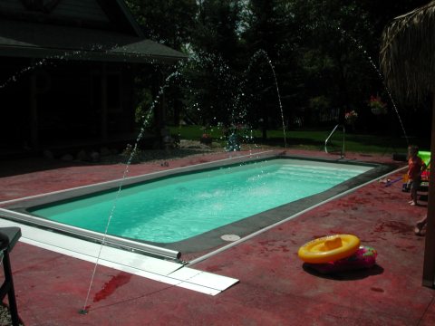 Waikiki III installed pool
