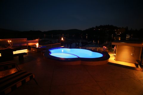 Crystal Reef installed pool