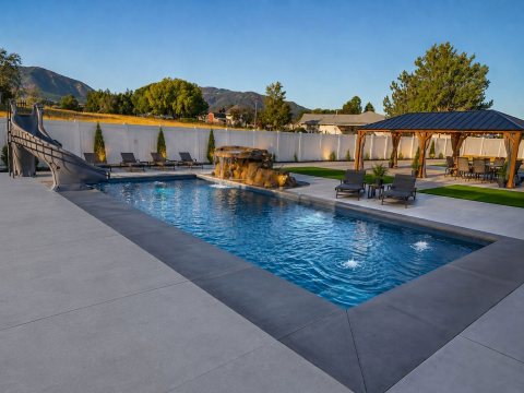 Wylela Beach Ultra installed pool