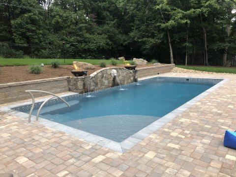 Great Lakes installed pool